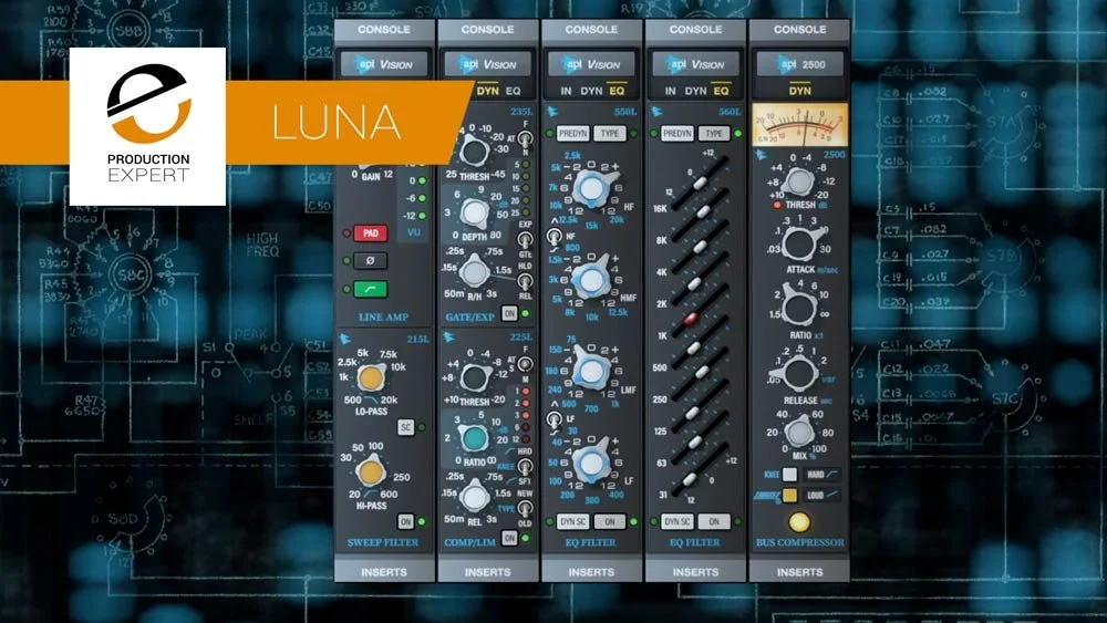 Stem Mastering With LUNA API Vision Channel Strip | Production Expert